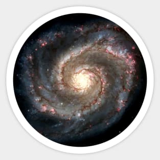 whirlpool galaxy Sticker